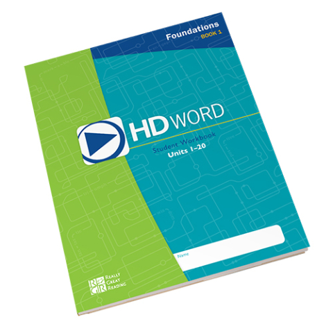 2nd-5th Grade HD Word, Foundations Student Workbook 1 | Really