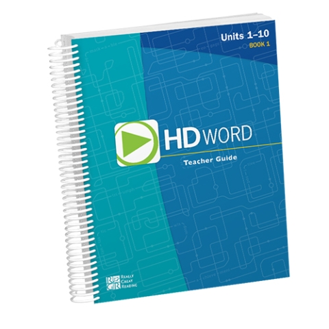 HD Word Lesson Plan, Book 1 | Really Great Reading
